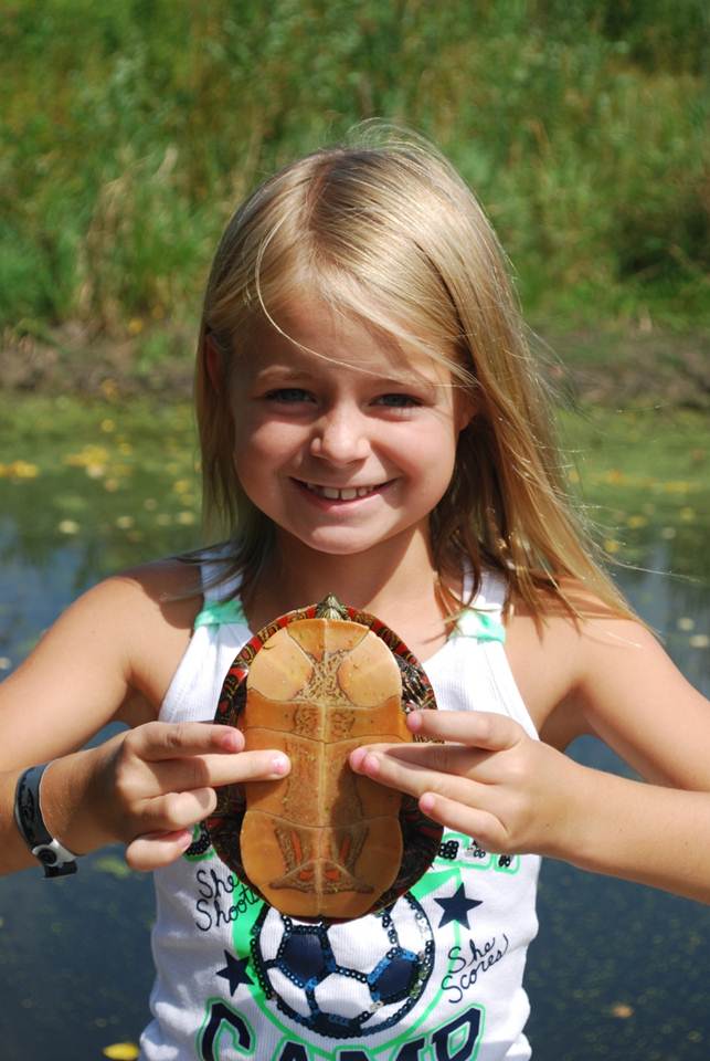 Girl with Turtle
