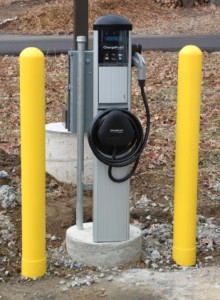 electric car charging station 