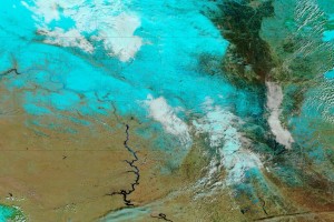 Spring flooding in the Upper Midwest - NASA Earth Observatory