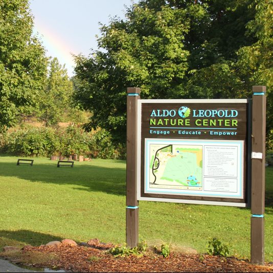 Rainbow Trail Sign